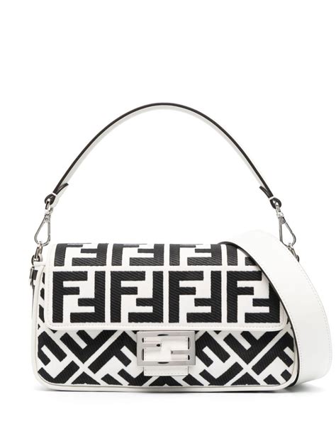 fendi baguette crossbody|fendi baguette silver.